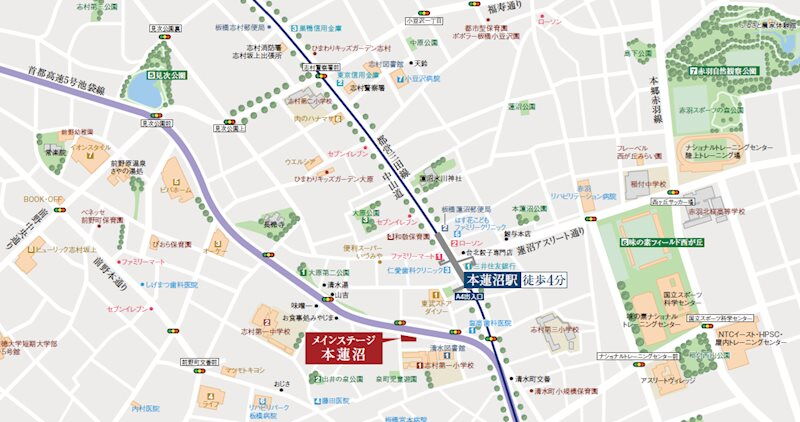 メインステージ本蓮沼